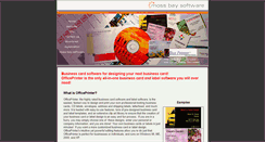 Desktop Screenshot of businesscardsoftware.net